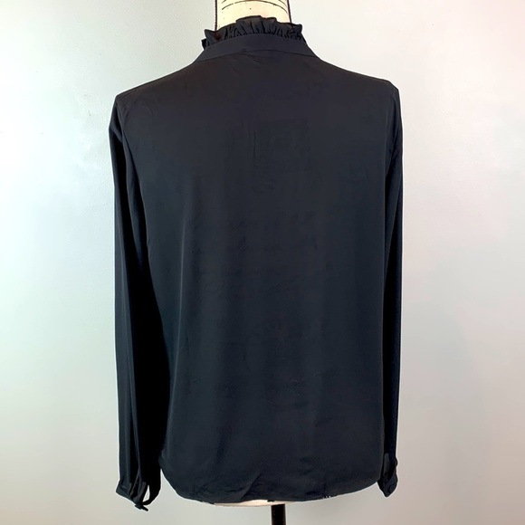J. Crew Long-Sleeve Top With Ruffles NEW! - Picture 10 of 10